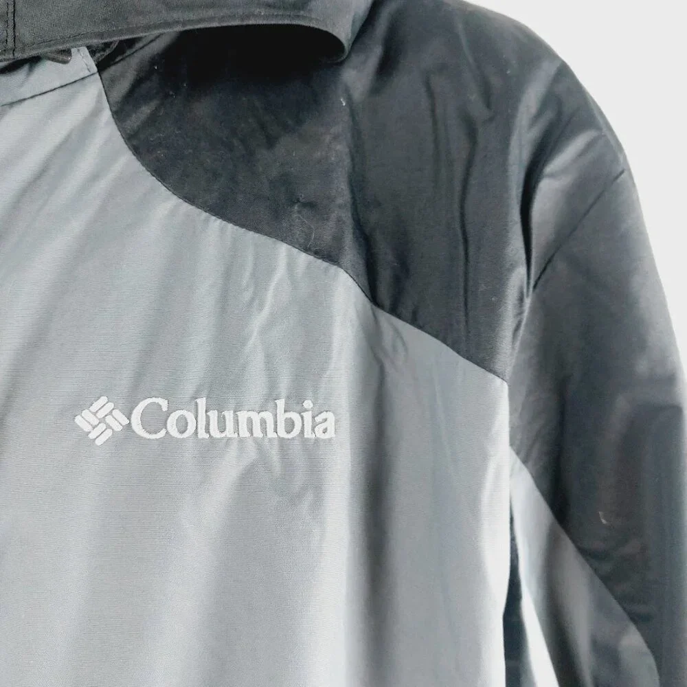 Columbia Men's Black Gray Versatile Triple Interchange Snow Windbreaker Jacket L